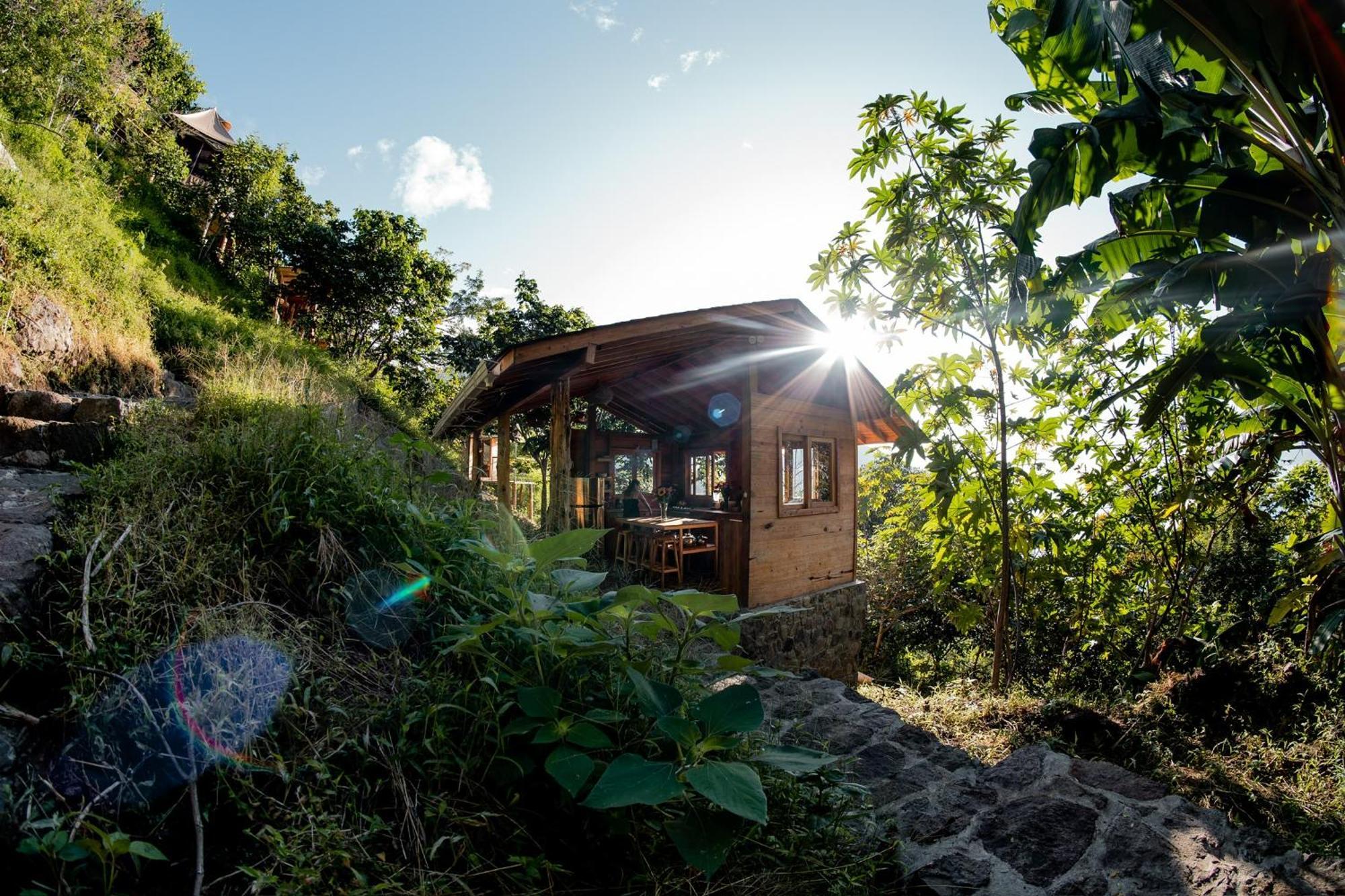 Fuego Atitlan Eco-Hotel 圣马科斯拉拉古纳 外观 照片