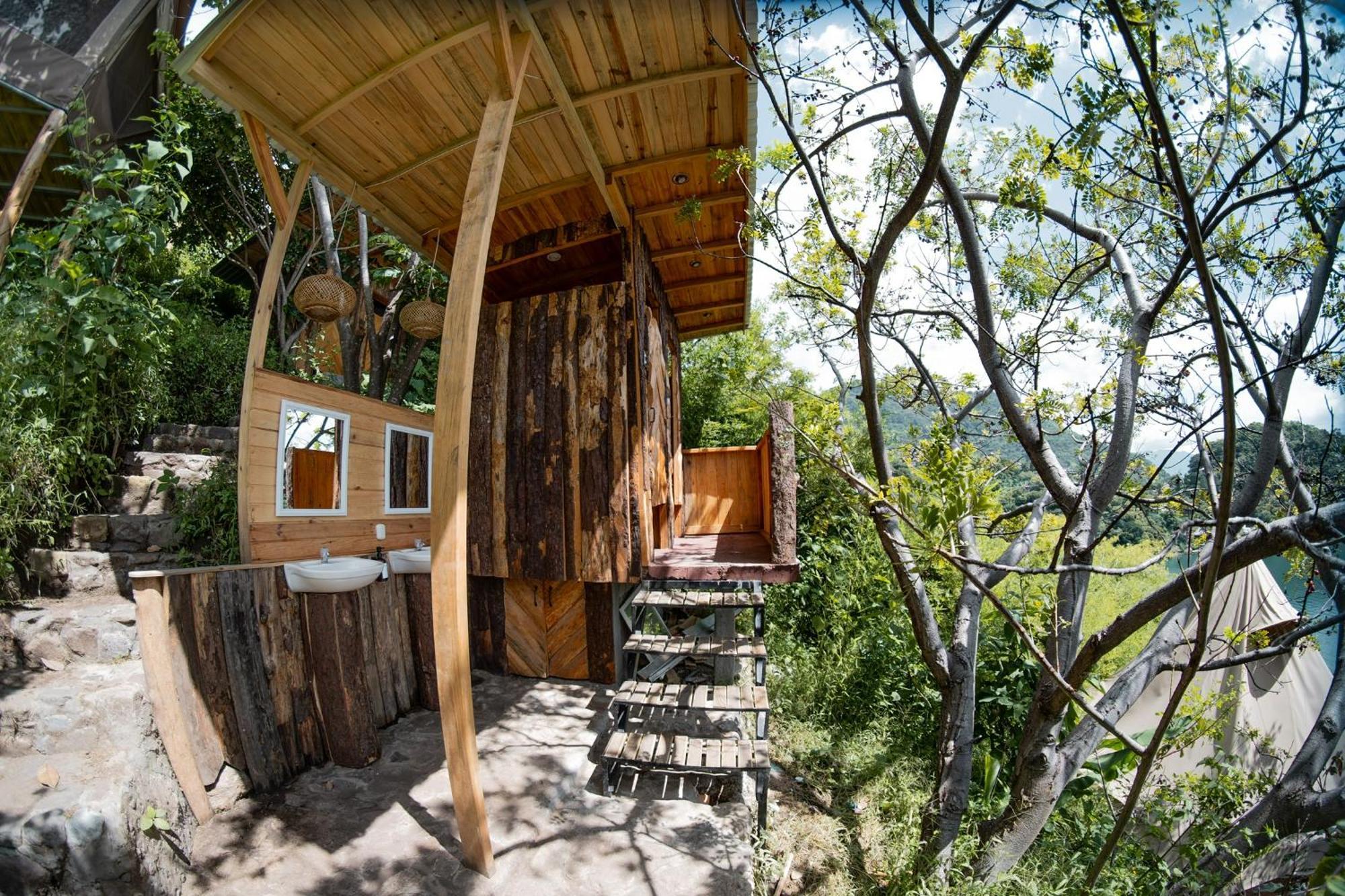 Fuego Atitlan Eco-Hotel 圣马科斯拉拉古纳 外观 照片